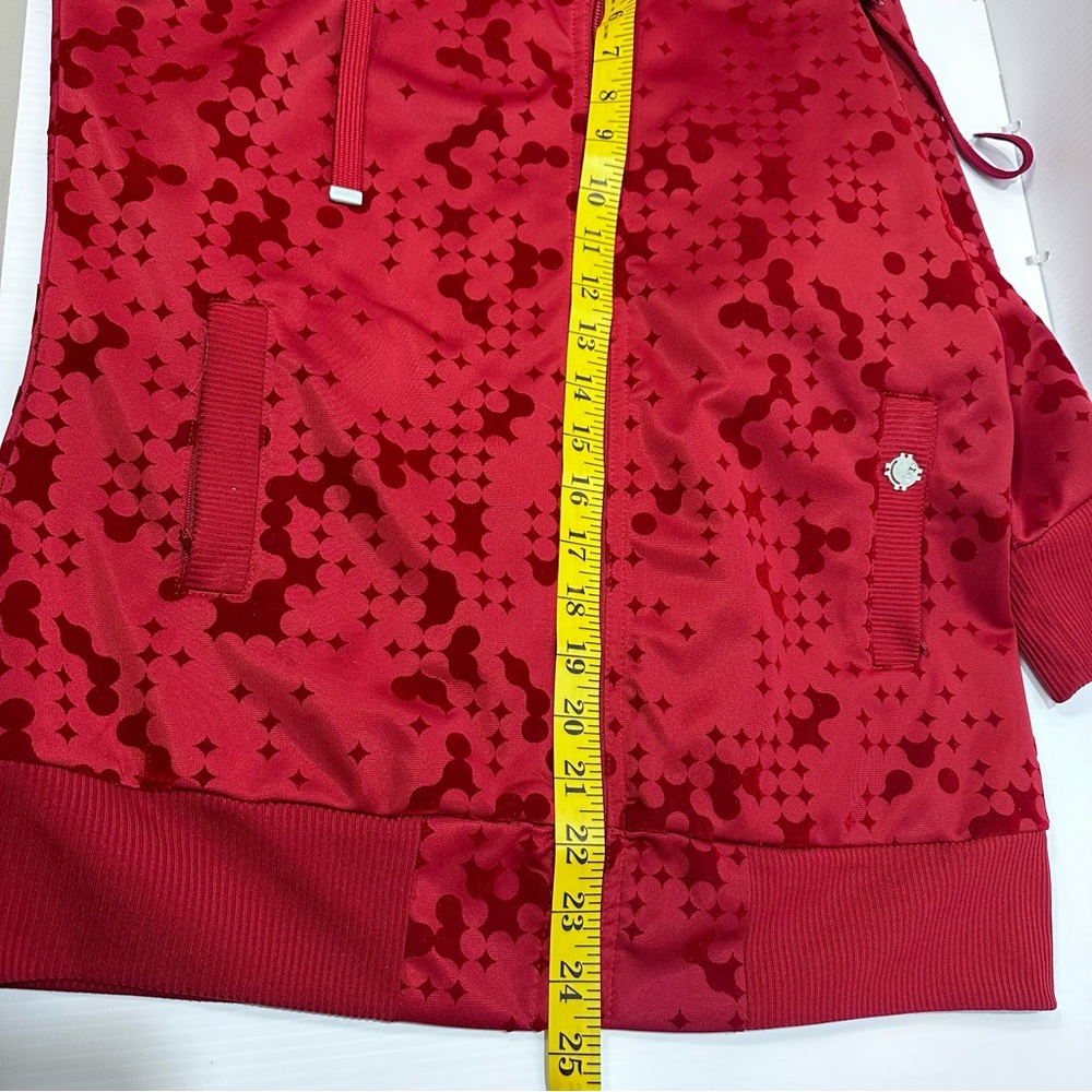 2/$15 Twik Jacket Sweater Women’s Size Large Long Sleeve Full Zip Raised Velvet - Picture 8 of 8